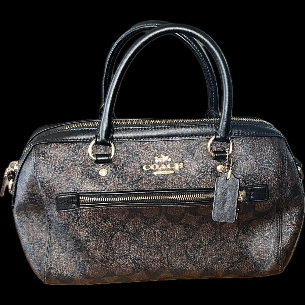 Rowan Satchel Bag In Signature Canvas